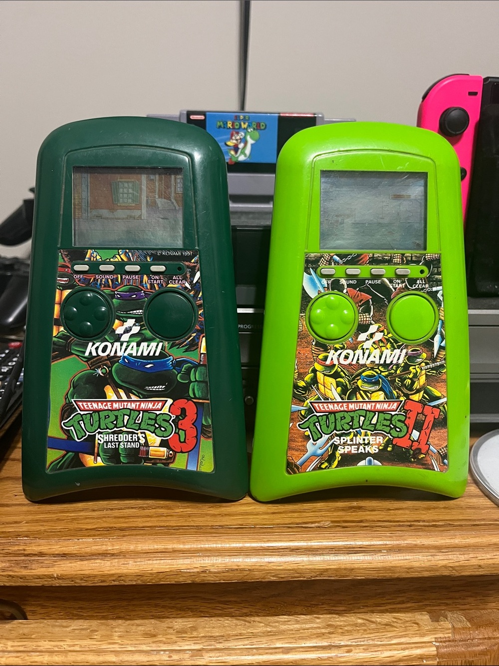 Konami Teenage Mutant Ninja Turtles Handheld Electronic Game - Green